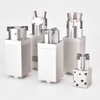 Twee kloue Drie kloue Botteldop Montage Pneumatiese Gripper Met Servo Motor