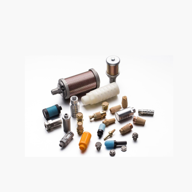  Riduzione del rumore dell'elemento filtrante marmitta silenziatore pneumatico sinterizzato in fibra di acciaio inossidabile bronzo