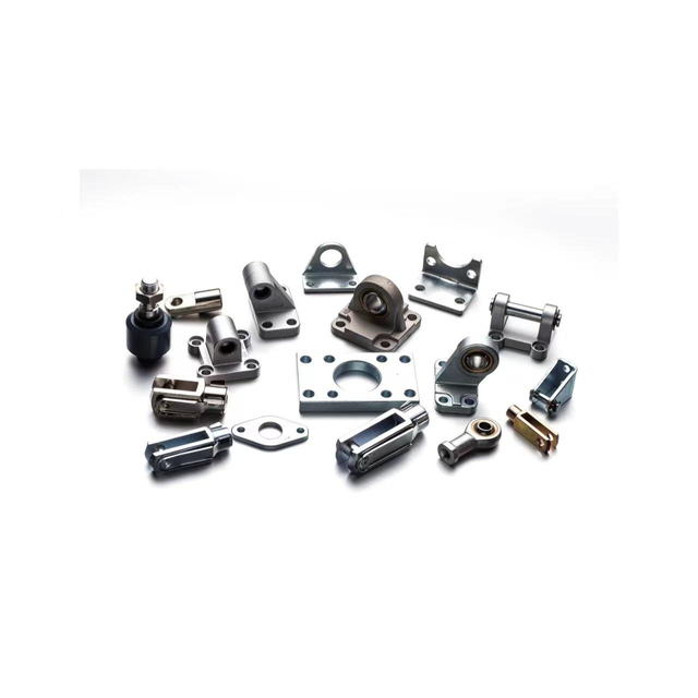 ISO15552 VDMA24562 ISO6431 ISO6432 มาตรฐานกระบอกสูบนิวเมติกอุปกรณ์ติดตั้งปลายก้าน Clevis