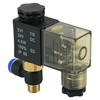 H&oslash;y kvalitet 4V210 3V210 SY3120 SY5120-serien luftpneumatisk magnetventil